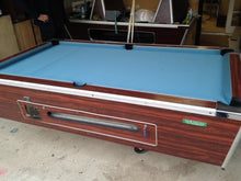 Load image into Gallery viewer, RECONDITIONED 6&#39; x 3&#39; Rosewood Superleague Free Play Pool table