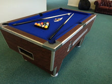 Load image into Gallery viewer, RECONDITIONED 6&#39; x 3&#39; Rosewood Superleague Free Play Pool table