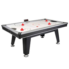 Load image into Gallery viewer, Buffalo Dominator Air Hockey table with sleek black legs and electronic scoreboard.