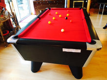 Load image into Gallery viewer, Supreme Winner 7&#39; Black Free Play Championship Pool table.